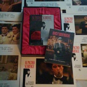 Collecter item of Scarface Dvd/pics